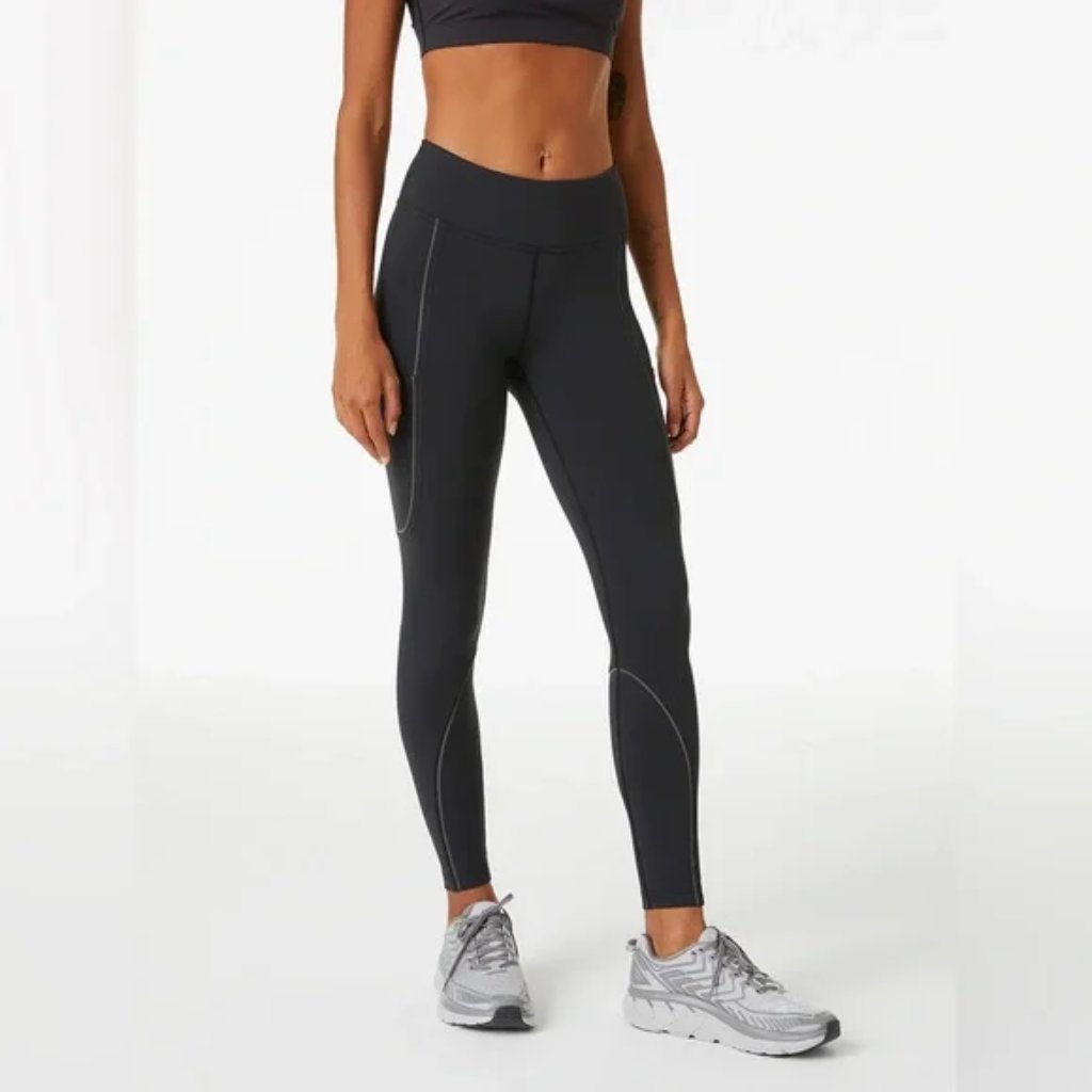 Outdoor Voice Frostknit 7/8 Legging - Black, Small